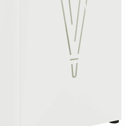Stand per Ombrelli da Pioggia Bianco 15,5 x 15,5 x 49 cm | homemem39