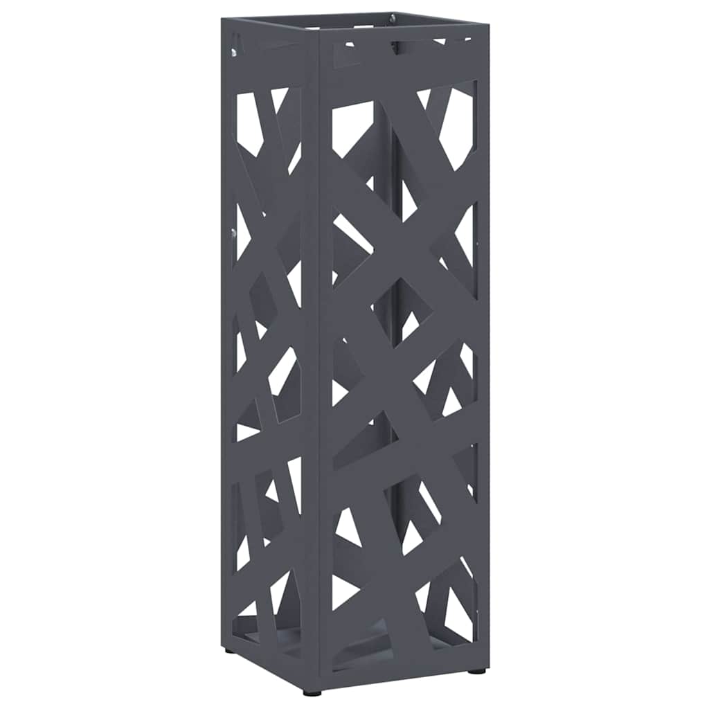 Stand per Ombrelli da Pioggia Antracite 15,5 x 15,5 x 49 cm | homemem39
