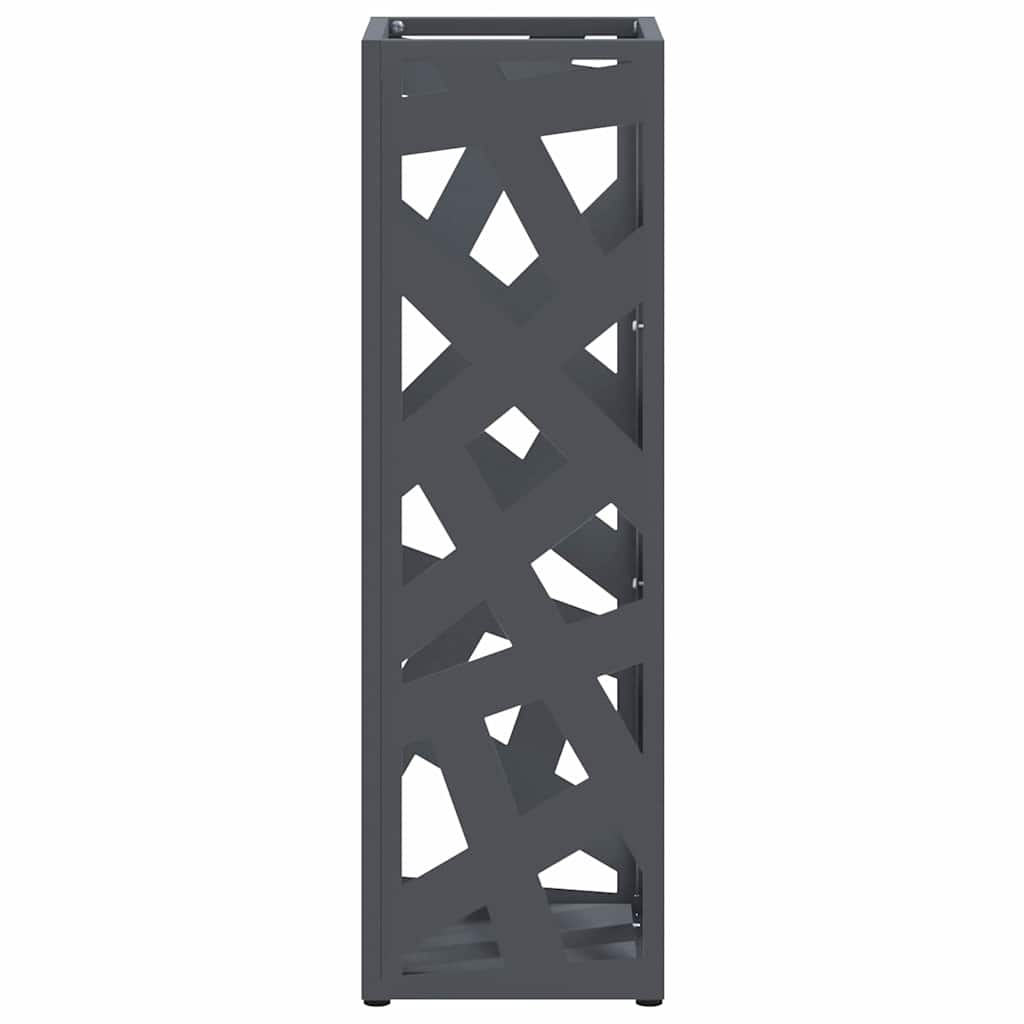 Stand per Ombrelli da Pioggia Antracite 15,5 x 15,5 x 49 cm | homemem39