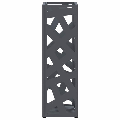 Stand per Ombrelli da Pioggia Antracite 15,5 x 15,5 x 49 cm | homemem39