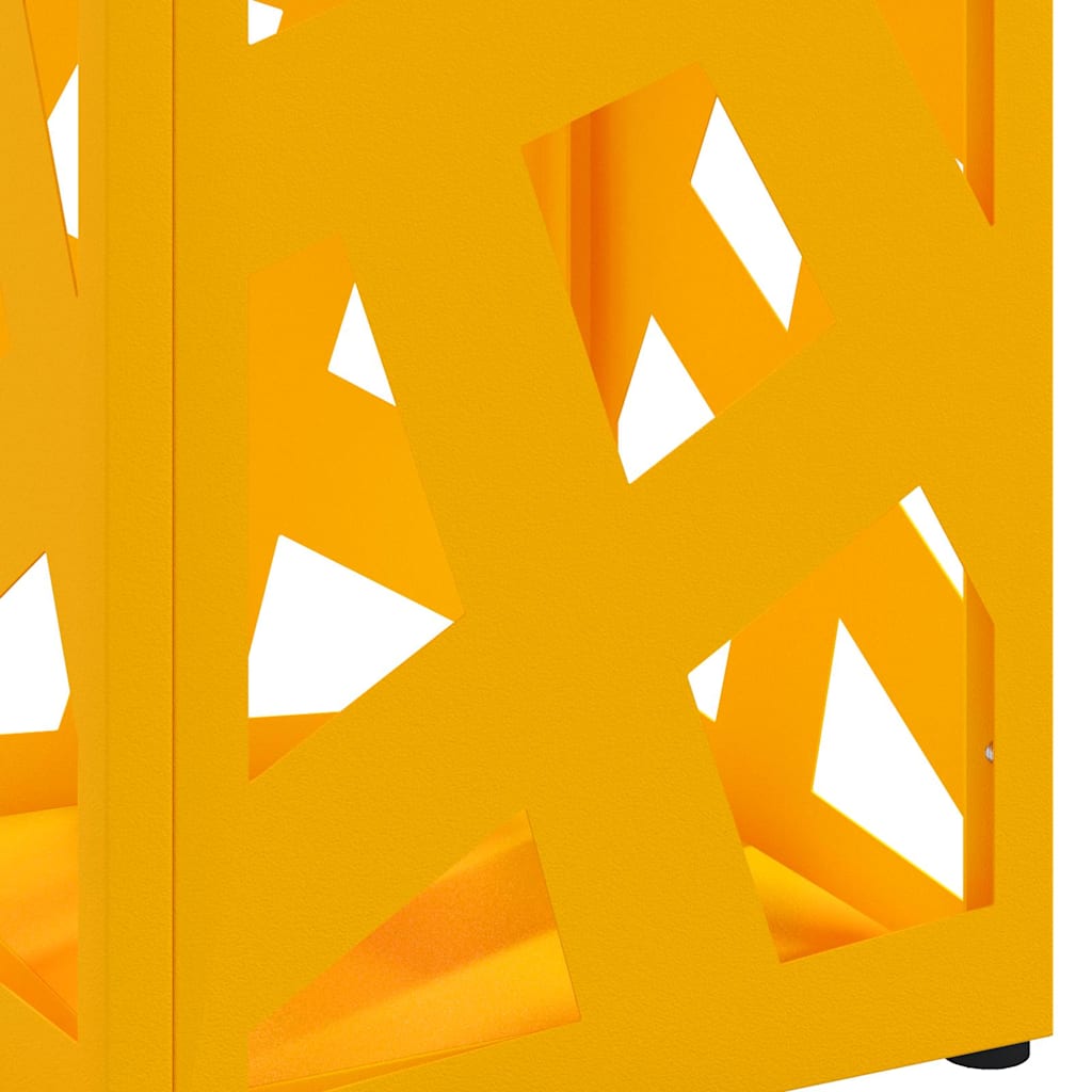 Stand per Ombrelli da Pioggia Senape 15,5 x 15,5 x 49 cm | homemem39