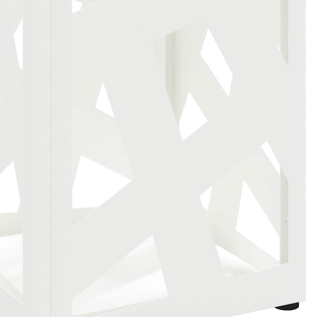 Stand per Ombrelli da Pioggia Bianco 15,5 x 15,5 x 49 cm | homemem39