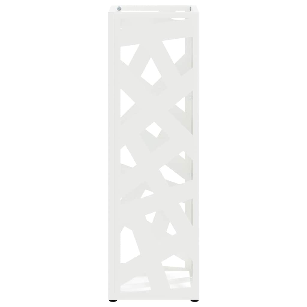 Stand per Ombrelli da Pioggia Bianco 15,5 x 15,5 x 49 cm | homemem39