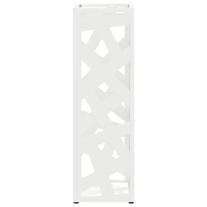 Stand per Ombrelli da Pioggia Bianco 15,5 x 15,5 x 49 cm | homemem39