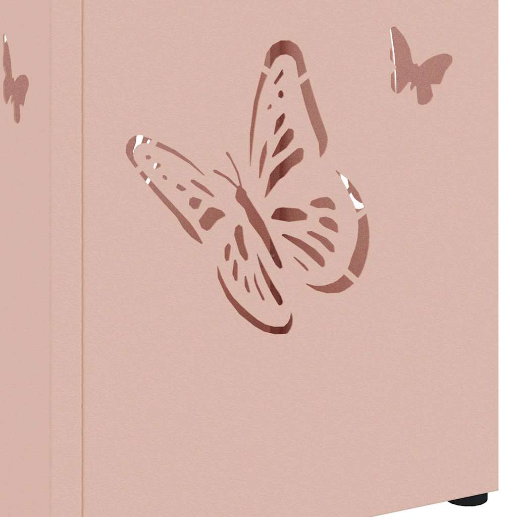 Stand per Ombrelli da Pioggia Rosa 15,5 x 15,5 x 49 cm Acciaio | homemem39