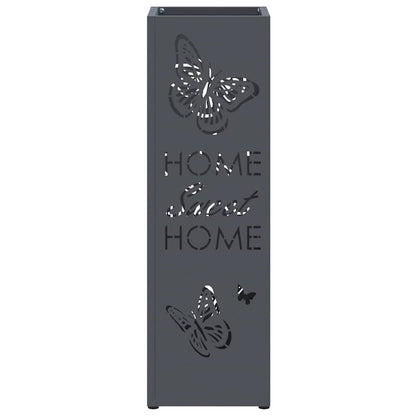 Stand per Ombrelli da Pioggia Antracite 15,5 x 15,5 x 49 cm | homemem39