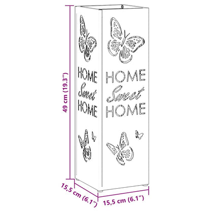 Stand per Ombrelli da Pioggia Antracite 15,5 x 15,5 x 49 cm | homemem39