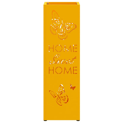 Stand per Ombrelli da Pioggia Senape 15,5 x 15,5 x 49 cm | homemem39