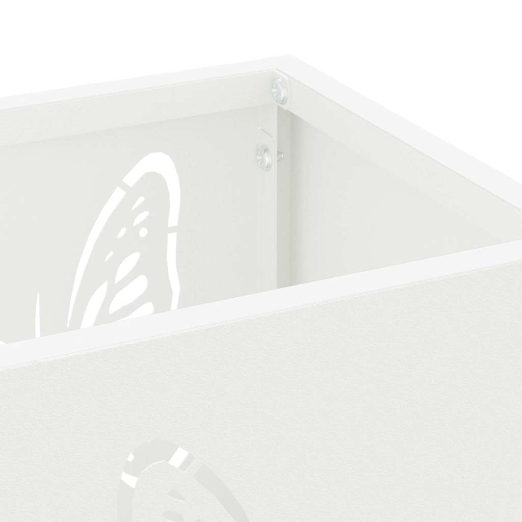 Stand per Ombrelli da Pioggia Bianco 15,5 x 15,5 x 49 cm | homemem39