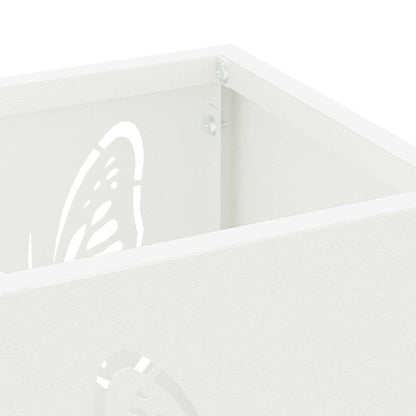 Stand per Ombrelli da Pioggia Bianco 15,5 x 15,5 x 49 cm | homemem39