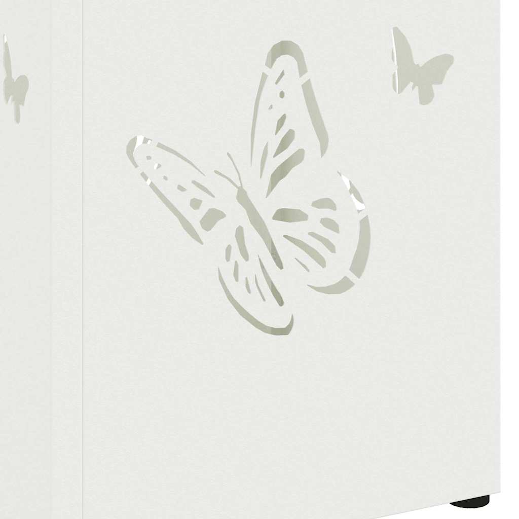 Stand per Ombrelli da Pioggia Bianco 15,5 x 15,5 x 49 cm | homemem39