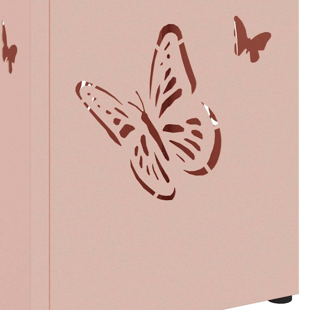Stand per Ombrelli da Pioggia Rosa 15,5 x 15,5 x 49 cm Acciaio | homemem39