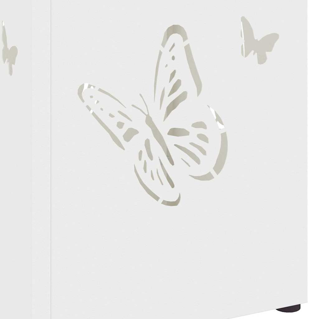 Stand per Ombrelli da Pioggia Bianco 15,5 x 15,5 x 49 cm | homemem39