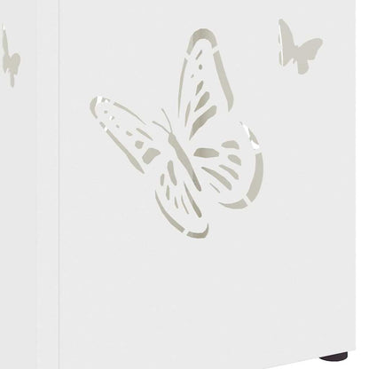 Stand per Ombrelli da Pioggia Bianco 15,5 x 15,5 x 49 cm | homemem39