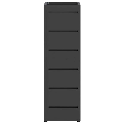 Stand per Ombrelli da Pioggia Nero 15,5 x 15,5 x 49 cm Acciaio | homemem39
