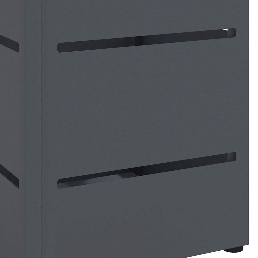Stand per Ombrelli da Pioggia Antracite 15,5 x 15,5 x 49 cm | homemem39