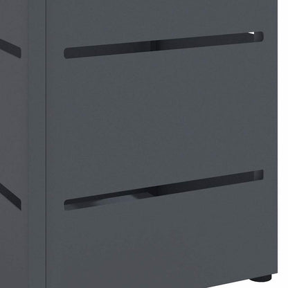 Stand per Ombrelli da Pioggia Antracite 15,5 x 15,5 x 49 cm | homemem39