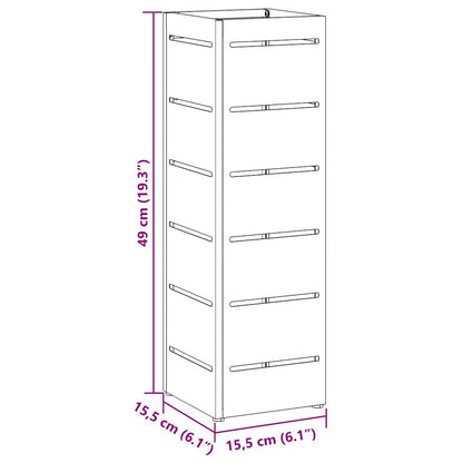 Stand per Ombrelli da Pioggia Antracite 15,5 x 15,5 x 49 cm | homemem39