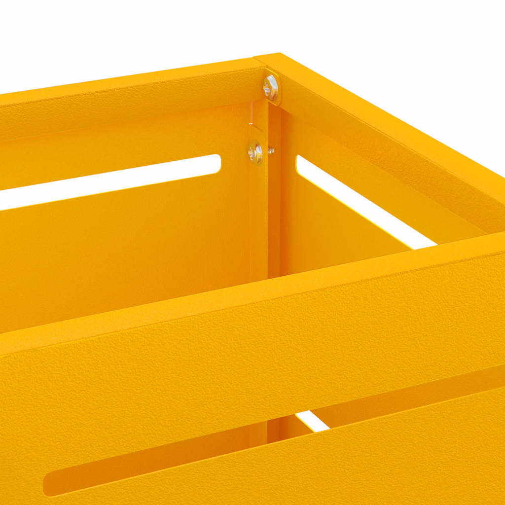 Stand per Ombrelli da Pioggia Senape 15,5 x 15,5 x 49 cm | homemem39