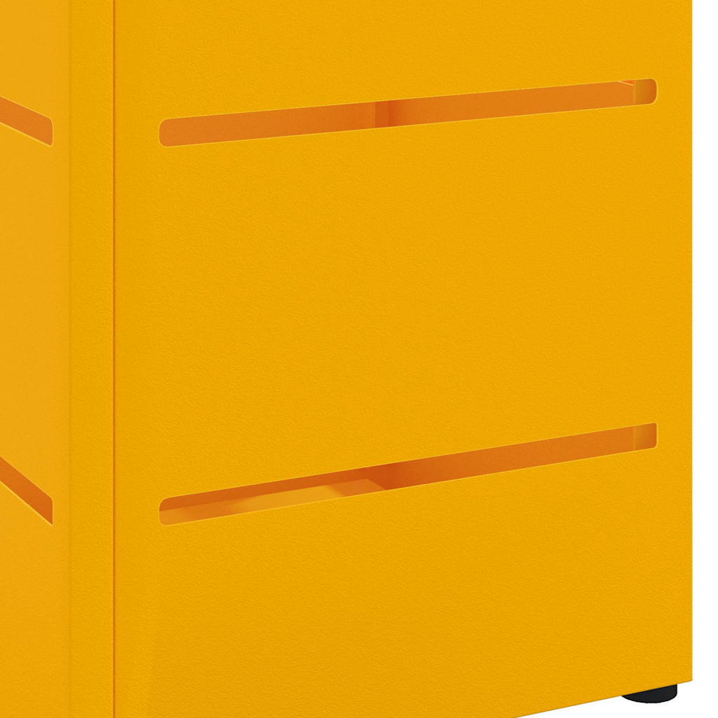 Stand per Ombrelli da Pioggia Senape 15,5 x 15,5 x 49 cm | homemem39