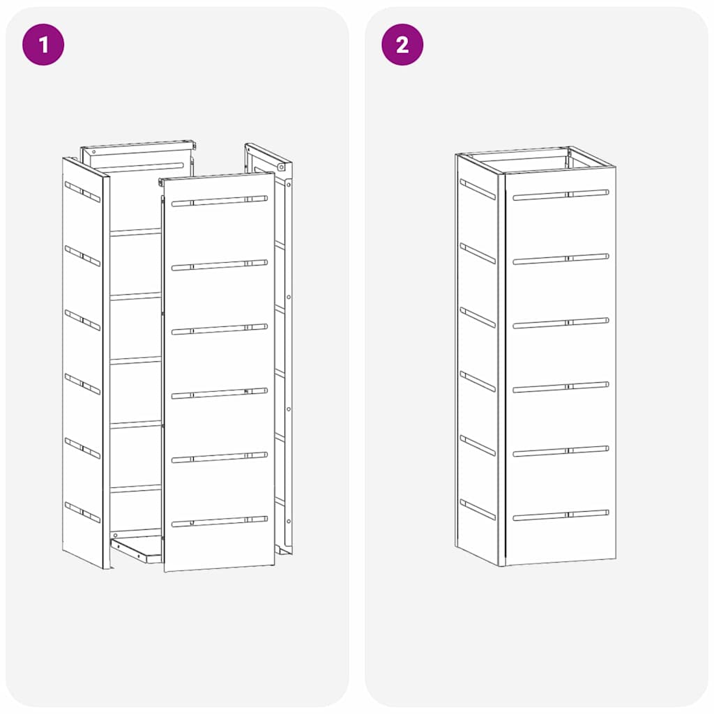 Stand per Ombrelli da Pioggia Senape 15,5 x 15,5 x 49 cm | homemem39