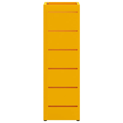 Stand per Ombrelli da Pioggia Senape 15,5 x 15,5 x 49 cm | homemem39