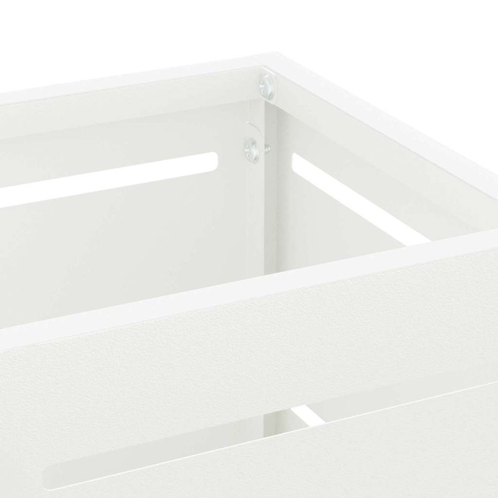 Stand per Ombrelli da Pioggia Bianco 15,5 x 15,5 x 49 cm | homemem39
