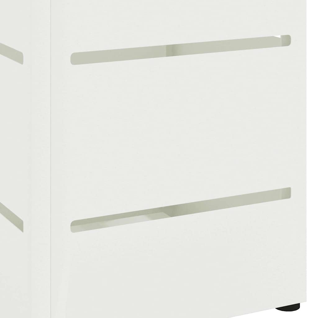Stand per Ombrelli da Pioggia Bianco 15,5 x 15,5 x 49 cm | homemem39