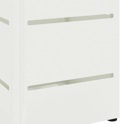 Stand per Ombrelli da Pioggia Bianco 15,5 x 15,5 x 49 cm | homemem39