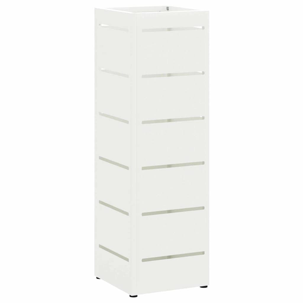 Stand per Ombrelli da Pioggia Bianco 15,5 x 15,5 x 49 cm | homemem39