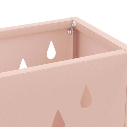 Stand per Ombrelli da Pioggia Rosa 28 x 12 x 41 cm Acciaio | homemem39