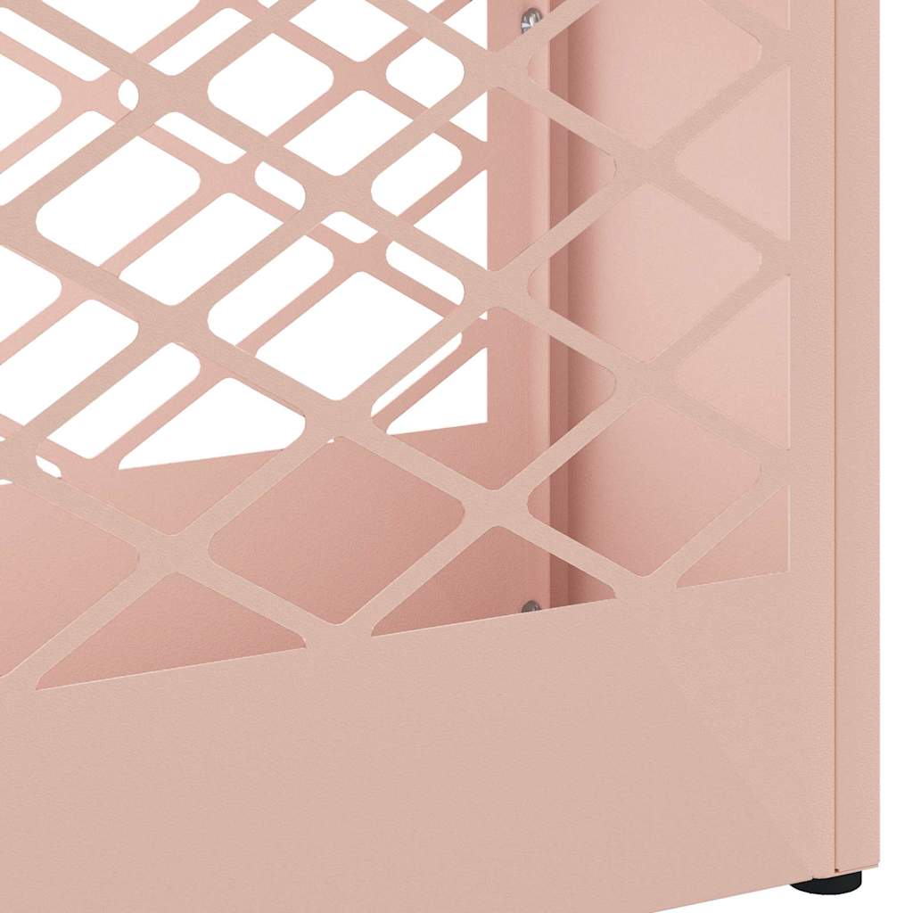 Stand per Ombrelli da Pioggia Rosa 28 x 12 x 41 cm Acciaio | homemem39