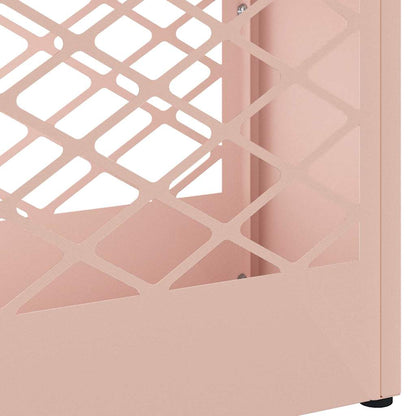 Stand per Ombrelli da Pioggia Rosa 28 x 12 x 41 cm Acciaio | homemem39