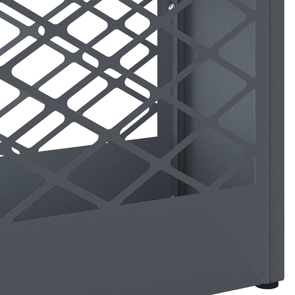 Stand per Ombrelli da Pioggia Antracite 28 x 12 x 41 cm Acciaio | homemem39