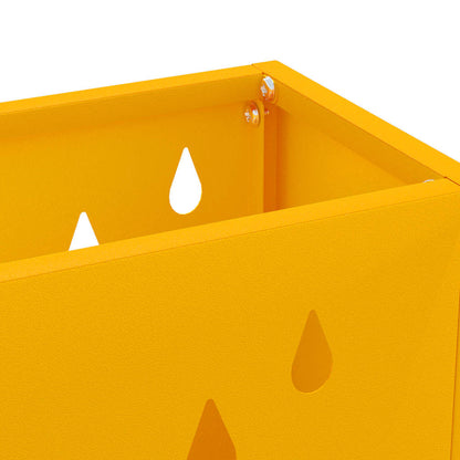 Stand per Ombrelli da Pioggia Giallo Senape 28 x 12 x 41 cm | homemem39