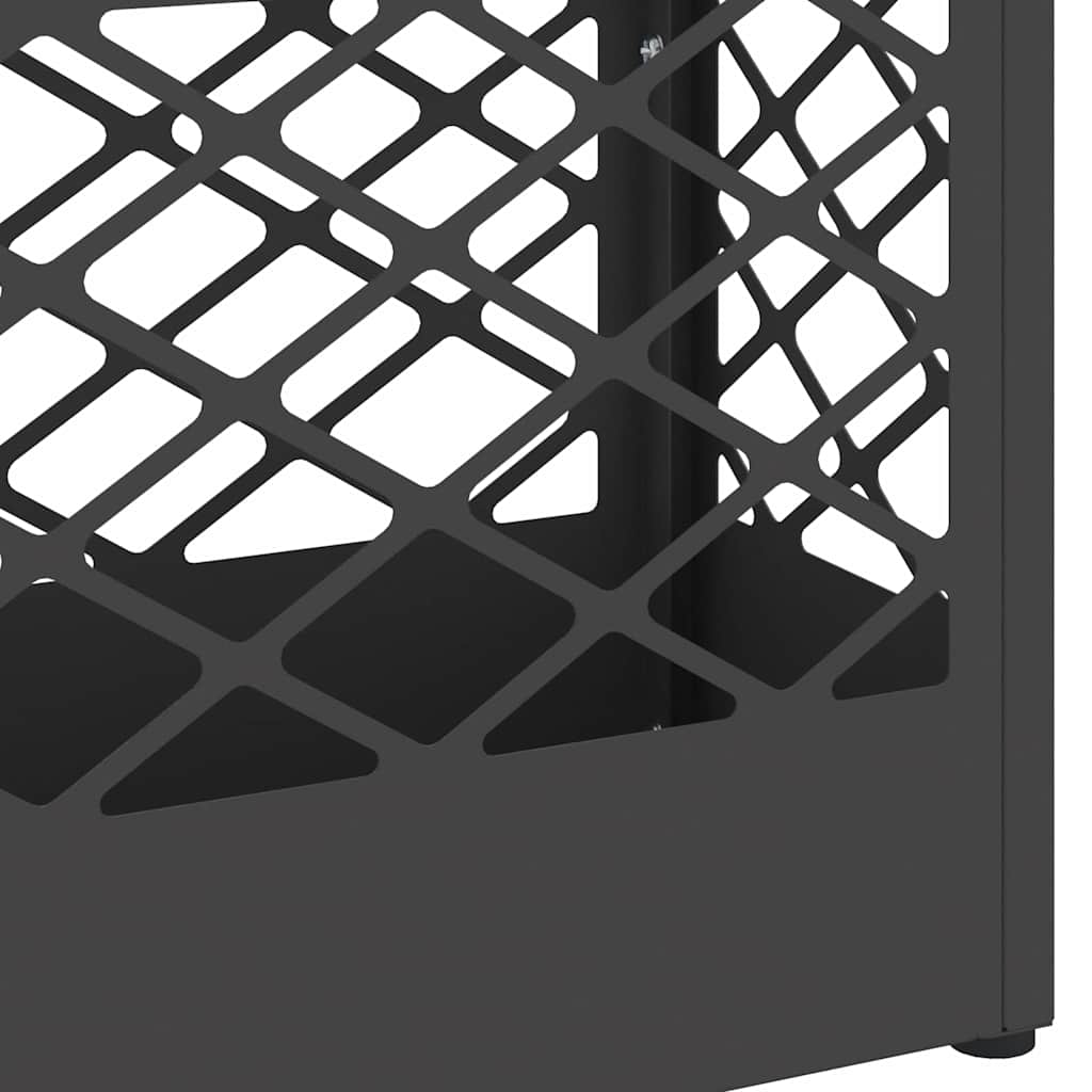 Stand per Ombrelli da Pioggia Nero 28 x 12 x 41 cm Acciaio | homemem39