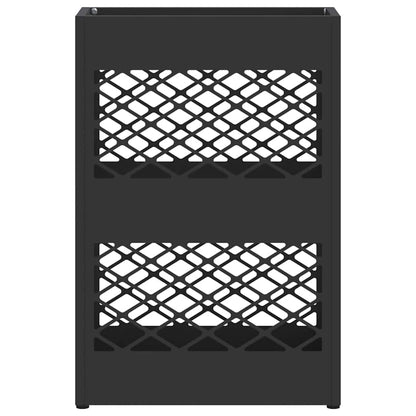 Stand per Ombrelli da Pioggia Nero 28 x 12 x 41 cm Acciaio | homemem39