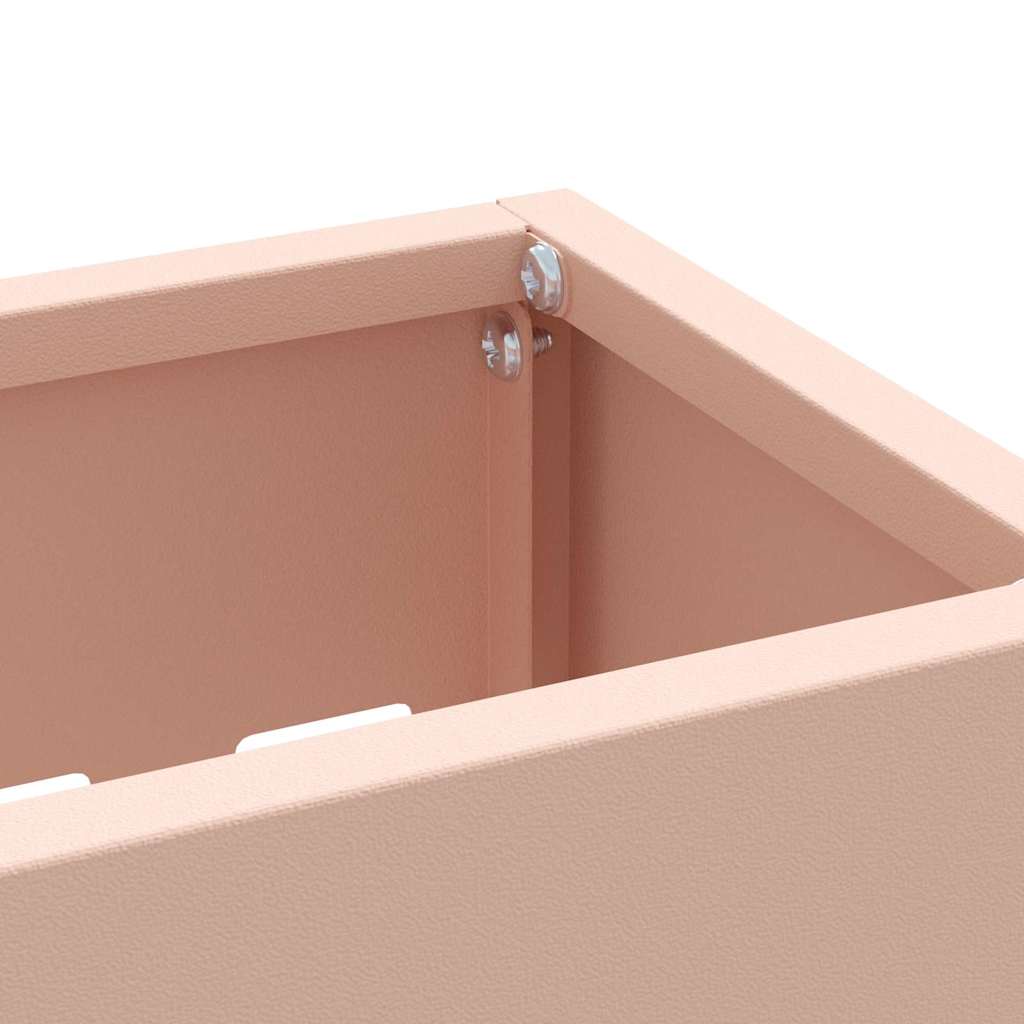Stand per Ombrelli da Pioggia Rosa 28 x 12 x 41 cm Acciaio | homemem39