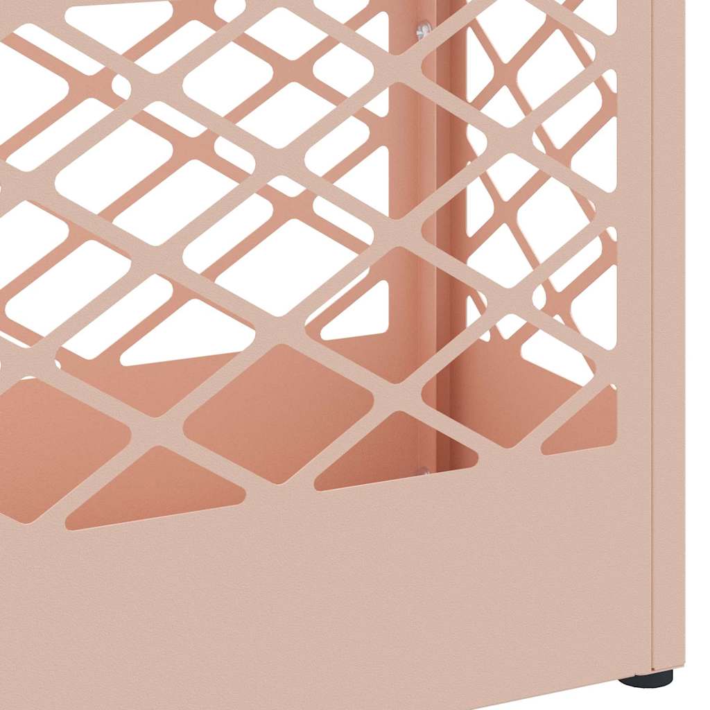 Stand per Ombrelli da Pioggia Rosa 28 x 12 x 41 cm Acciaio | homemem39