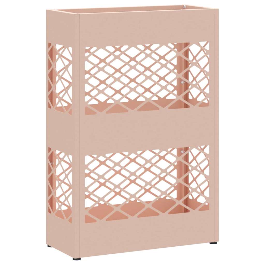 Stand per Ombrelli da Pioggia Rosa 28 x 12 x 41 cm Acciaio | homemem39