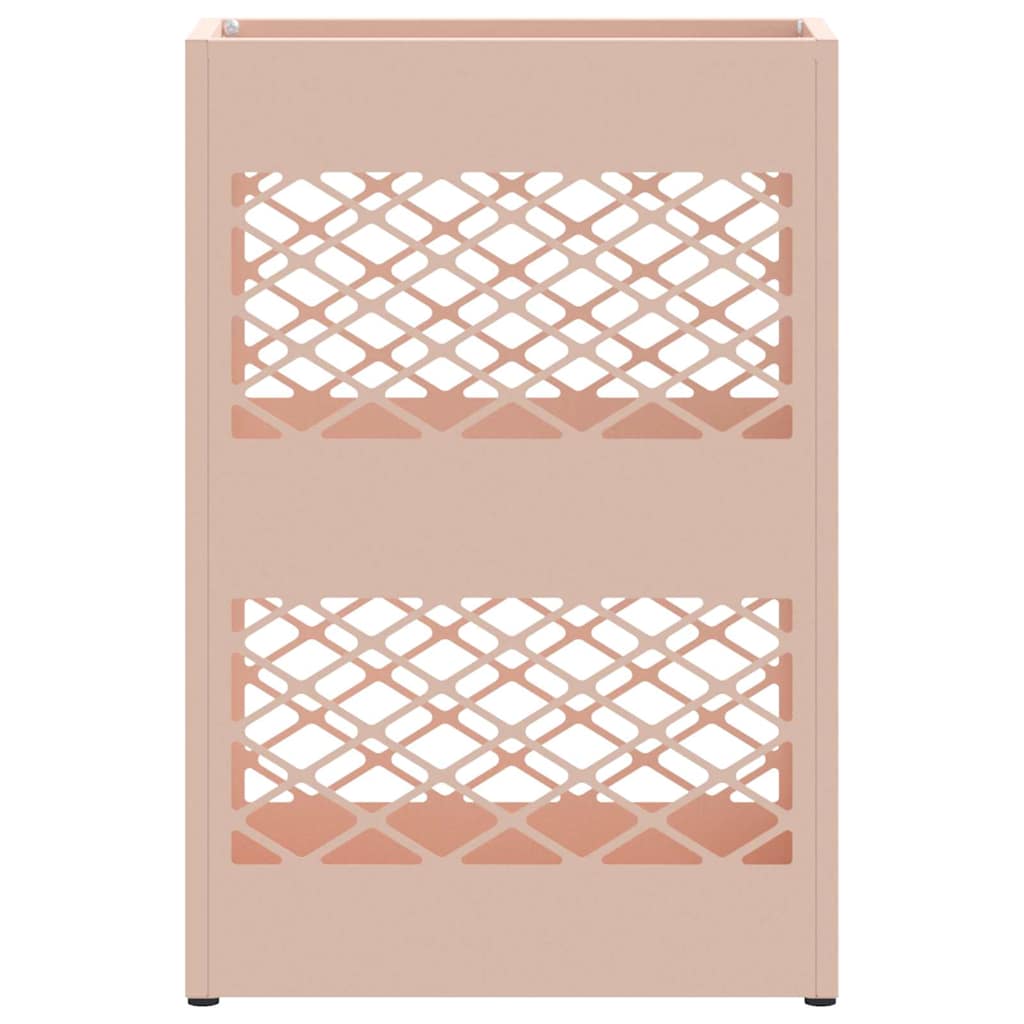 Stand per Ombrelli da Pioggia Rosa 28 x 12 x 41 cm Acciaio | homemem39