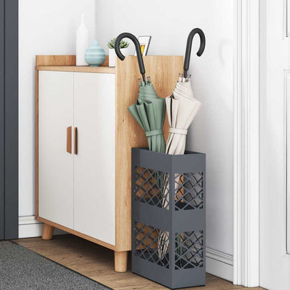 Stand per Ombrelli da Pioggia Antracite 28 x 12 x 41 cm Acciaio | homemem39