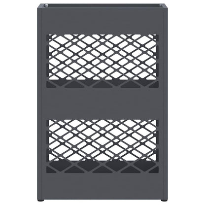 Stand per Ombrelli da Pioggia Antracite 28 x 12 x 41 cm Acciaio | homemem39