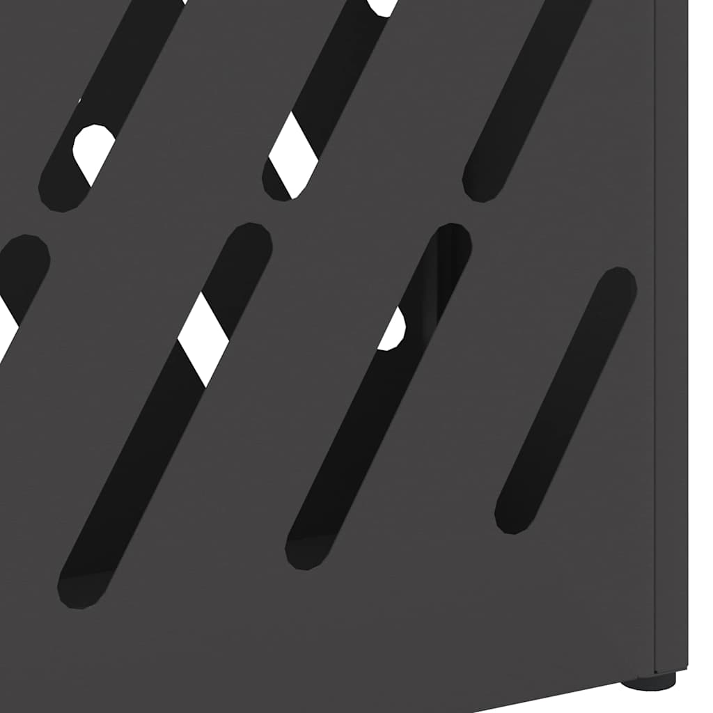 Stand per Ombrelli da Pioggia Nero 28 x 12 x 41 cm Acciaio | homemem39
