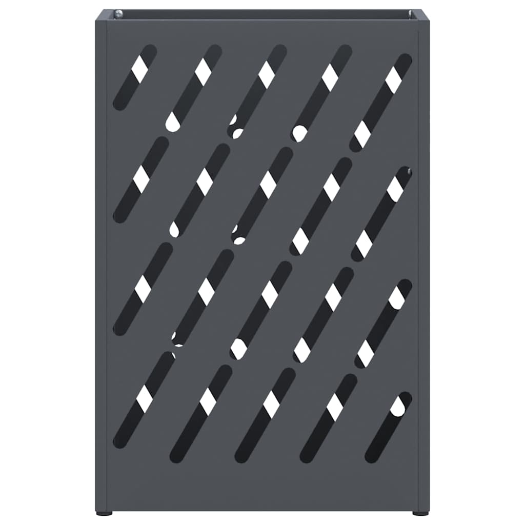 Stand per Ombrelli da Pioggia Antracite 28 x 12 x 41 cm Acciaio | homemem39