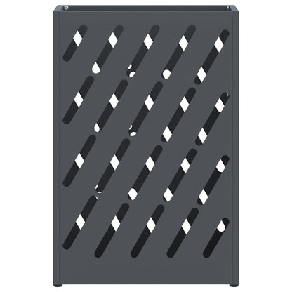 Stand per Ombrelli da Pioggia Antracite 28 x 12 x 41 cm Acciaio | homemem39