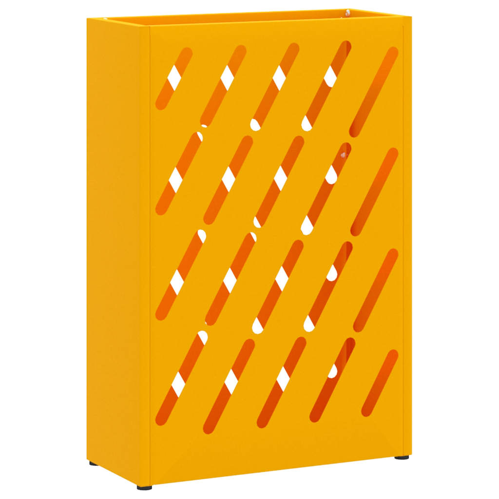 Stand per Ombrelli da Pioggia Giallo Senape 28 x 12 x 41 cm | homemem39