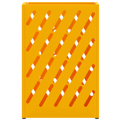 Stand per Ombrelli da Pioggia Giallo Senape 28 x 12 x 41 cm | homemem39