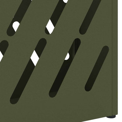 Stand per Ombrelli da Pioggia Verde Oliva 28 x 12 x 41 cm | homemem39