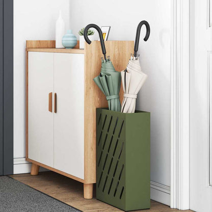 Stand per Ombrelli da Pioggia Verde Oliva 28 x 12 x 41 cm | homemem39